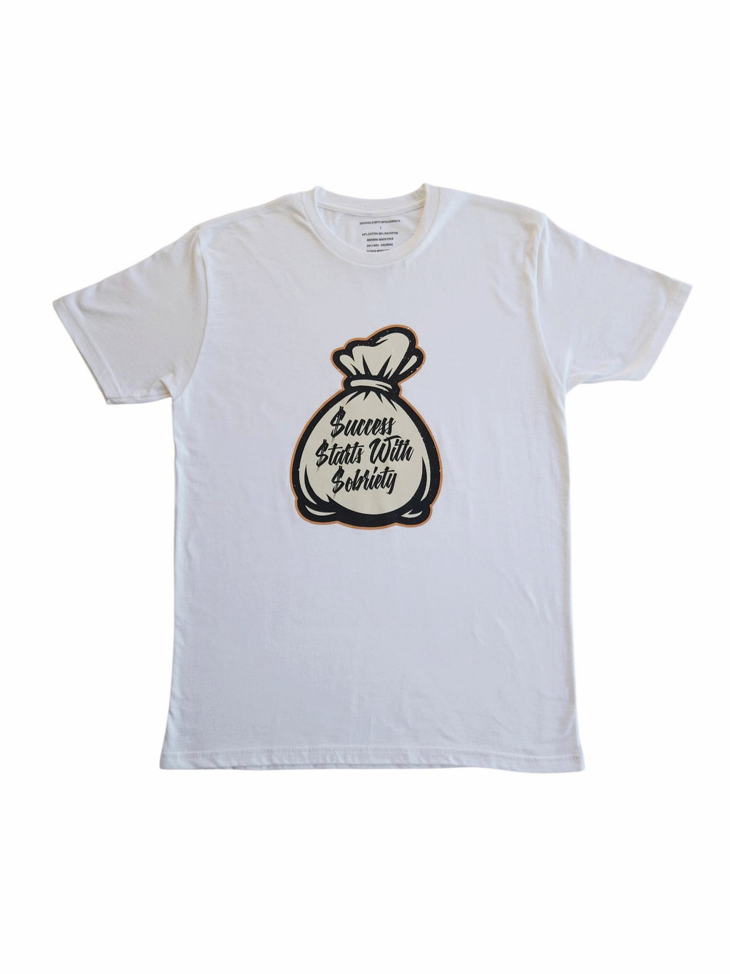 SSWS Signature Money Bag Tee white premium streetwear t-shirt